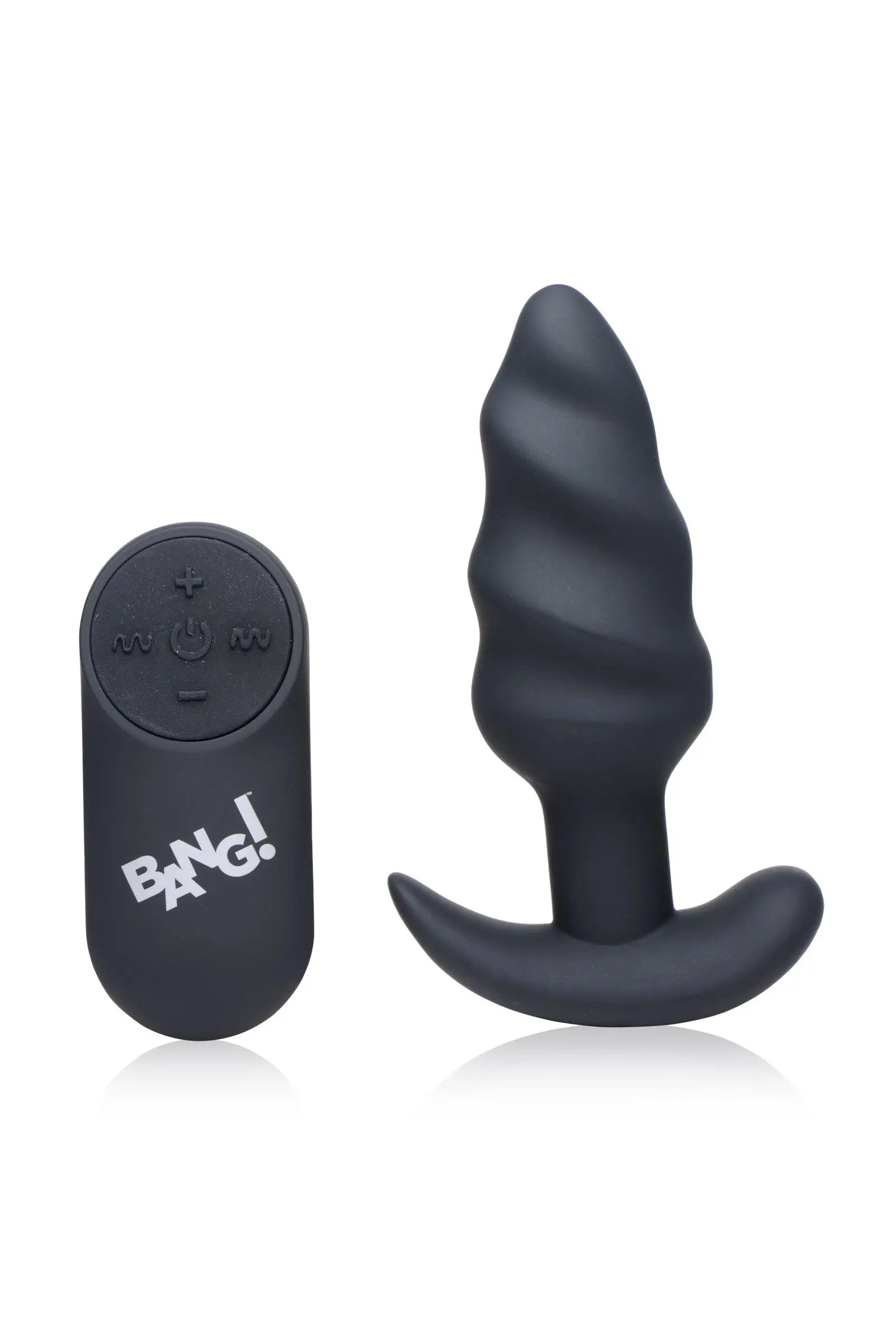 21x Silicone Swirl Plug With Remote XR Brands Bang