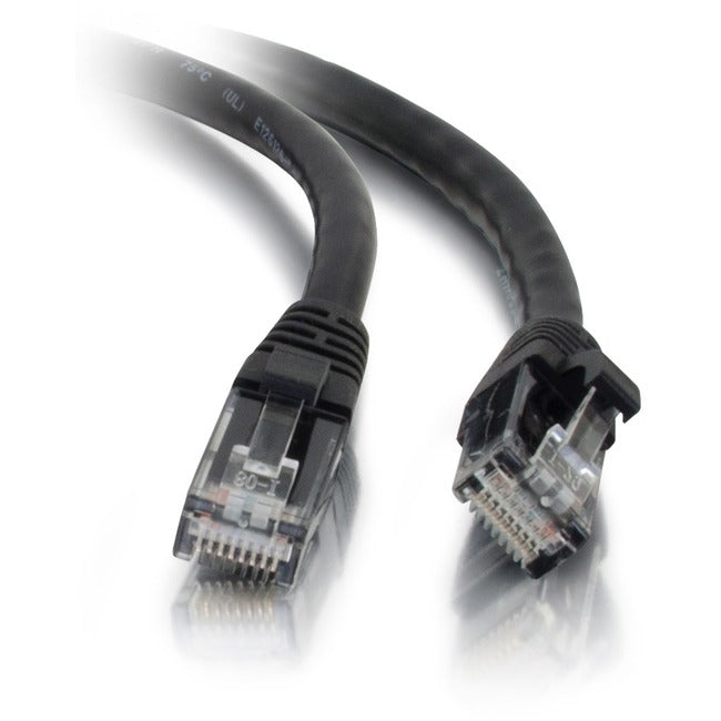 C2G 10ft Cat5e Snagless Unshielded (UTP) Network Patch Ethernet Cable-Black Default Title