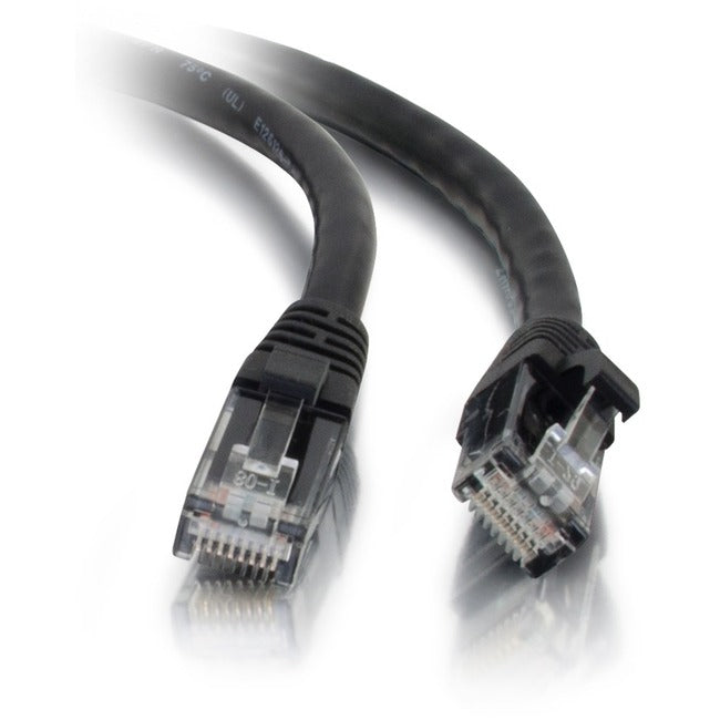 C2G 10ft Cat5e Snagless Ungeschirmtes (UTP) Netzwerk-Patch-Ethernet-Kabel – Schwarz