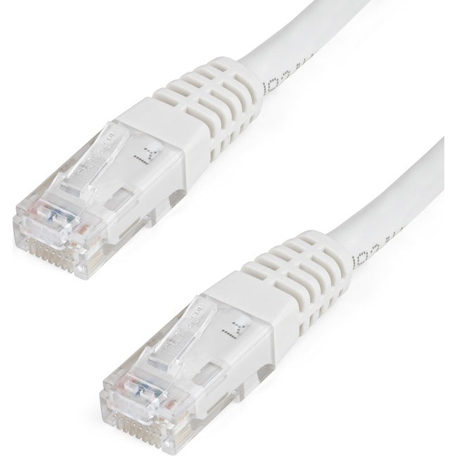 StarTech.com 100 ft White Molded Cat6 UTP Patch Cable - ETL Verified Default Title