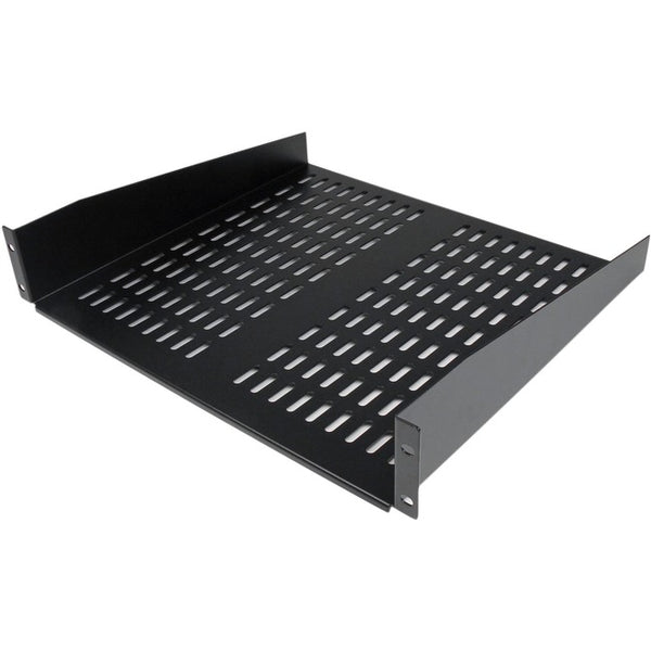 StarTech.com 2U 16in Universal Vented Rack Mount Cantilever Shelf - Fixed Server Rack Cabinet Shelf - 50lbs / 22kg Default Title