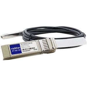 AddOn EMC SFP-TWNACT-5M-kompatibles TAA-konformes 10GBase-CU SFP+-zu-SFP+-Direktanschlusskabel (Active Twinax, 5 m)