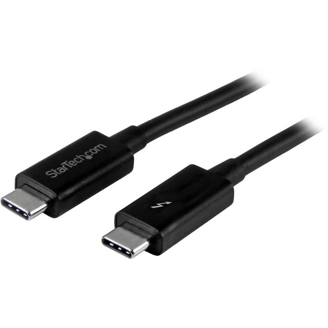 StarTech.com Thunderbolt 3 Cable - 3 ft / 1m - 4K 60Hz - 20Gbps - USB C to USB C Cable - Thunderbolt 3 USB Type C Charger Cable Default Title