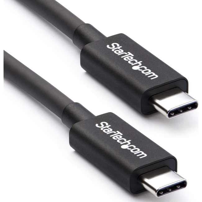 StarTech.com Thunderbolt 3 Cable - 40Gbps - Daisy Chainable - Passive - USB C Cable - USB-C Thunderbolt to Thunderbolt Cable