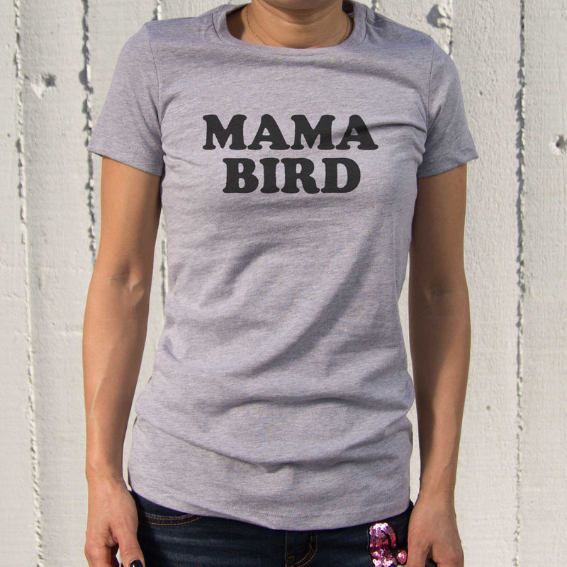 Mama Bird T-shirt Cute Graphic Tees For Mom Mothers' Day Or Christmas Gifts