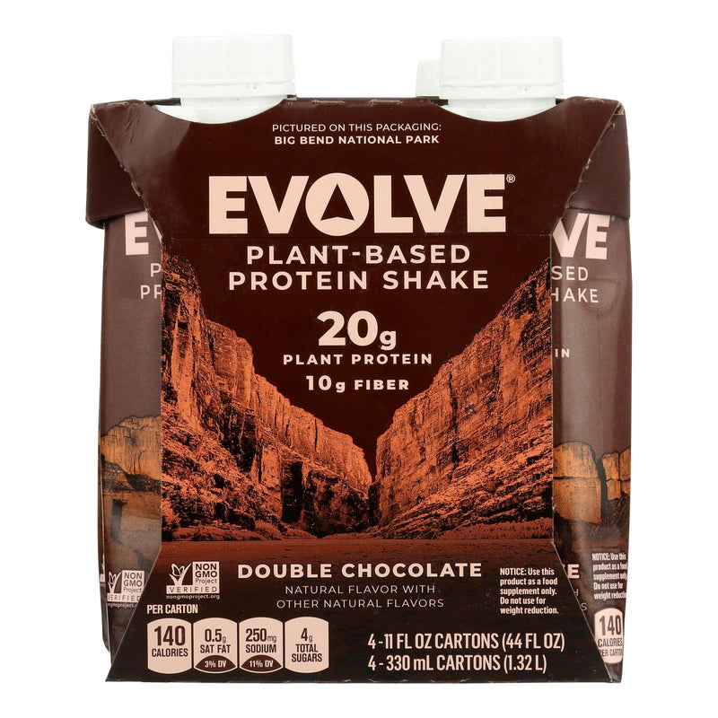 Evolve Classic Chocolate Protein Shakes – Karton mit 3 – 4/11 Oz