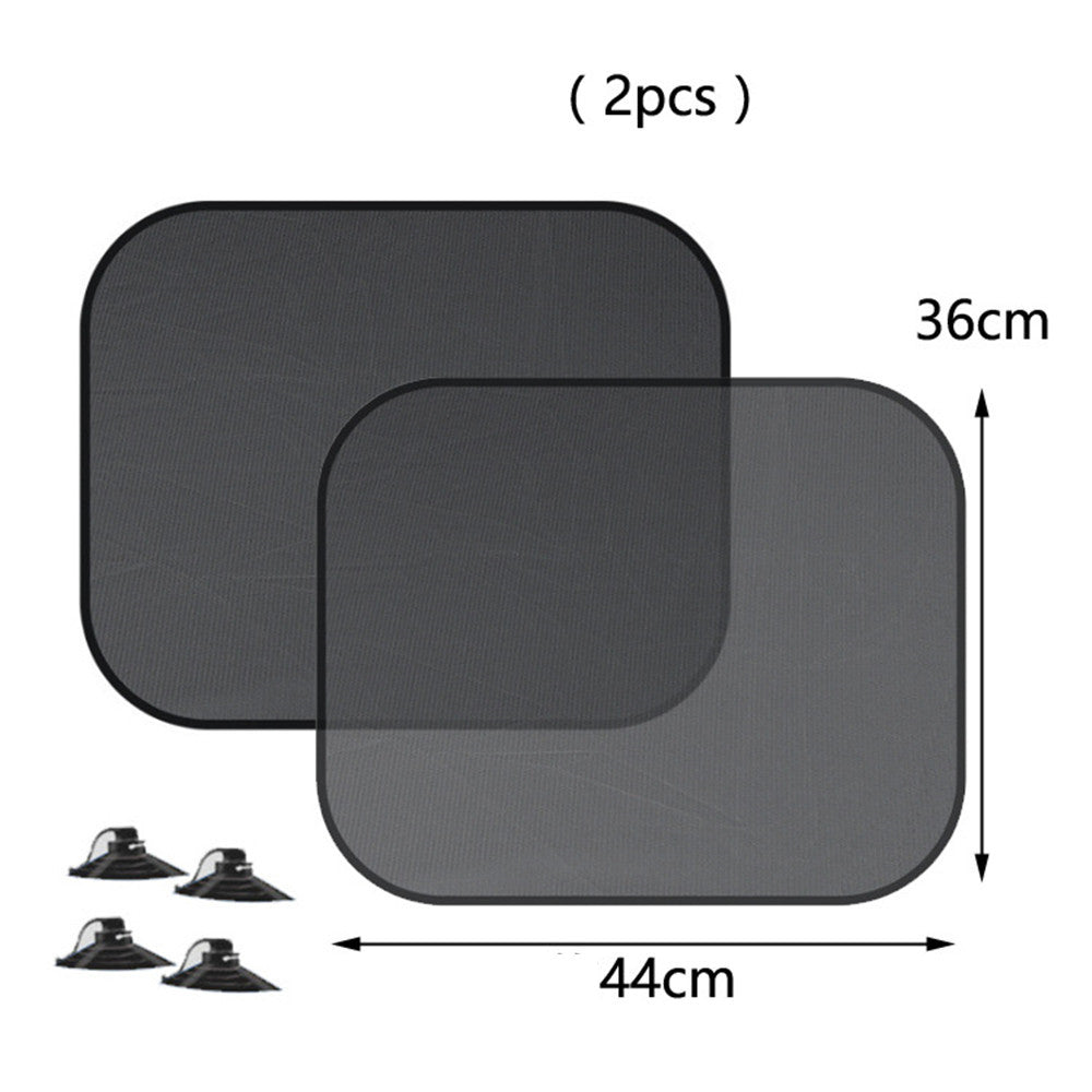 2pcs Car Window Sunshade Cover Block For Kids Car Side Window Shade Cling Sunshades Sun Shade Cover Visor Shield Screen