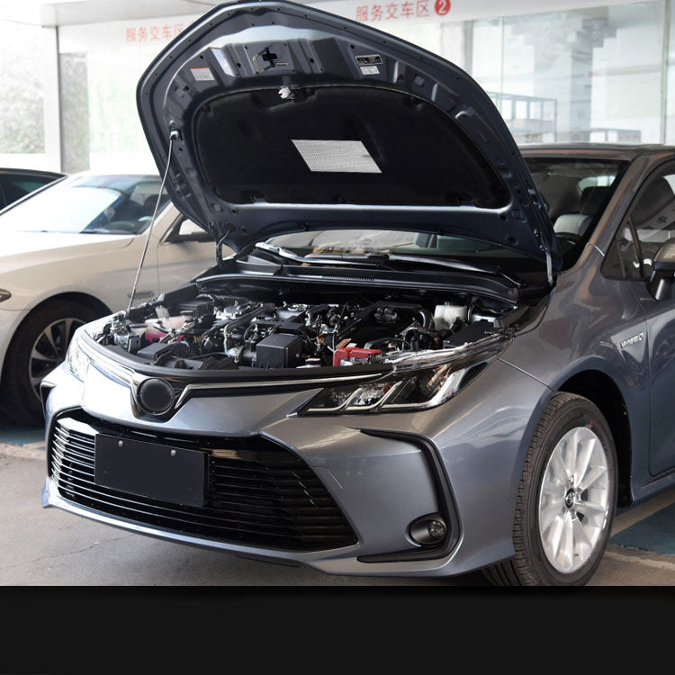 Car Front Hood Engine Sound Heat Fire Insulation Cotton Pad Soundproof Mat Cover PET Foam for Toyota Corolla Sedan 2019 - 2022