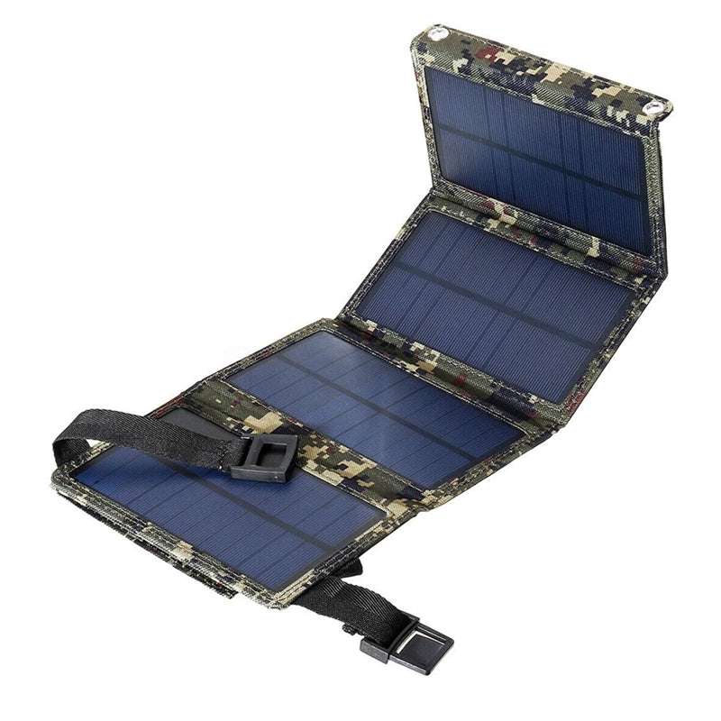 20W 30W 50W Folding Solar Panel 5V / 2A Output USB Mobile Phone Battery Charger Power Bank For Outdoor Camping Hiking CA