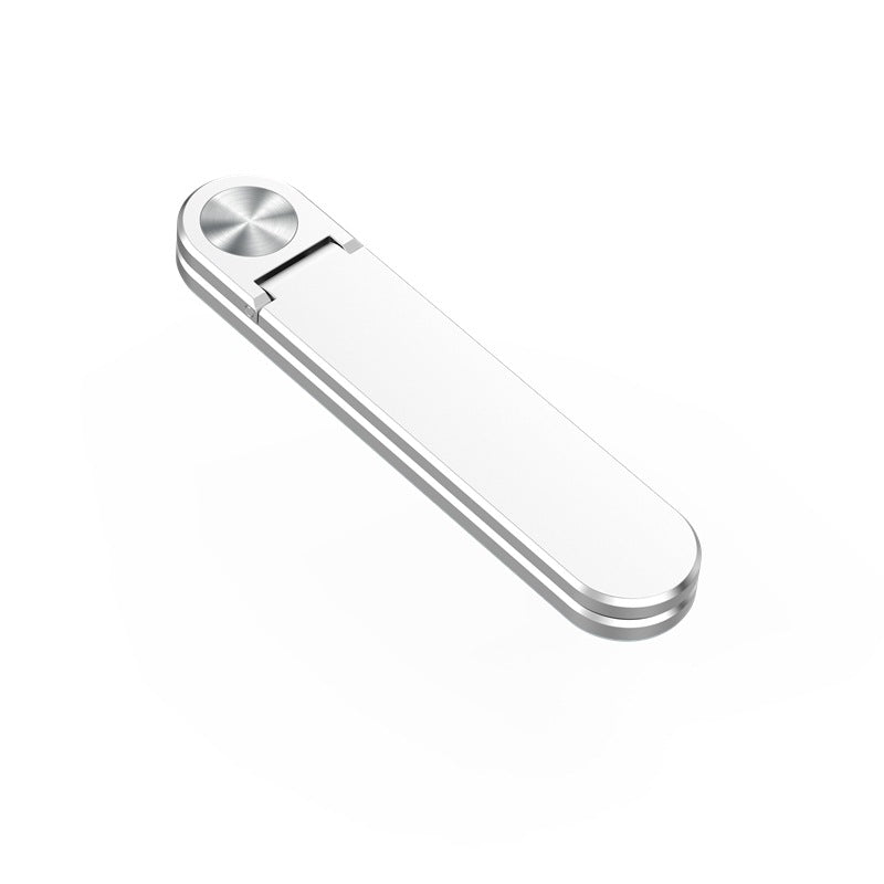 Portable L Shaped Phone Holder Foldable Aluminium Alloy Metal Smartphone Socket Universal For IPhone Samsung Phone Stand White