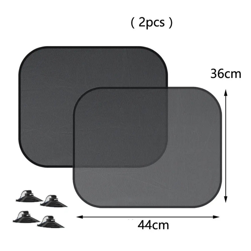 2pcs Car Window Sunshade Cover Block For Kids Car Side Window Shade Cling Sunshades Sun Shade Cover Visor Shield Screen