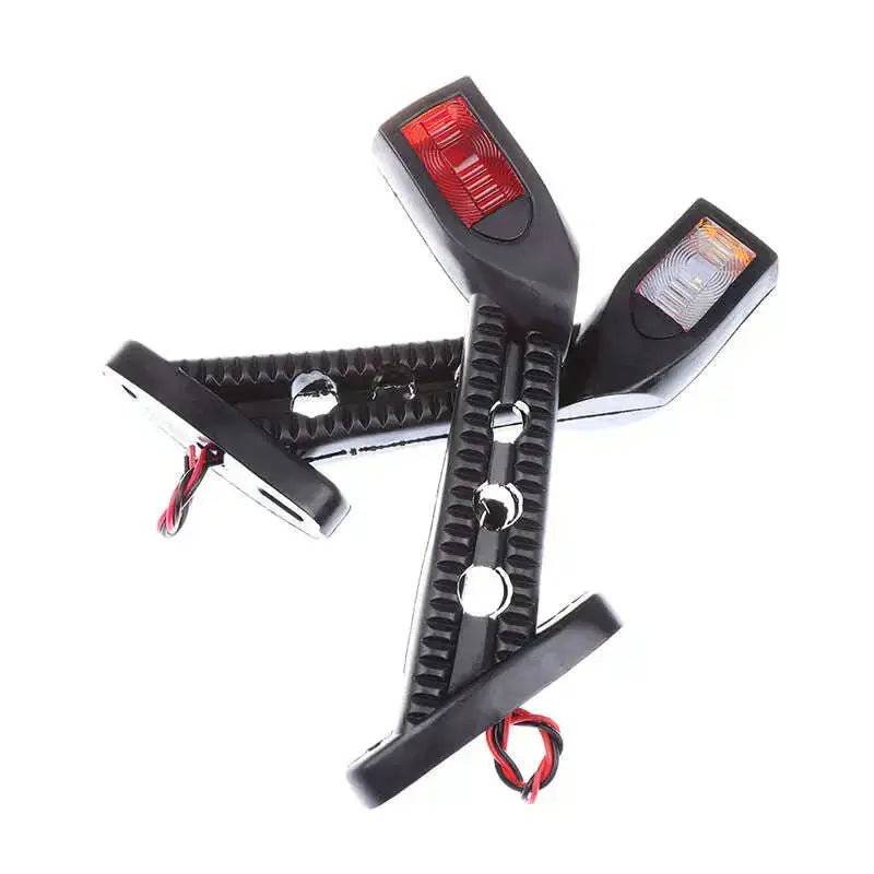 3-Color-LED-Side-Outline-Stalk-Marker-Lights-Lamp-For-Trailer-Truck-Carvan-Lamp-Rear-Front-Side-Tail-Lights-24V-Universal-GreatEagleInc-334047294
