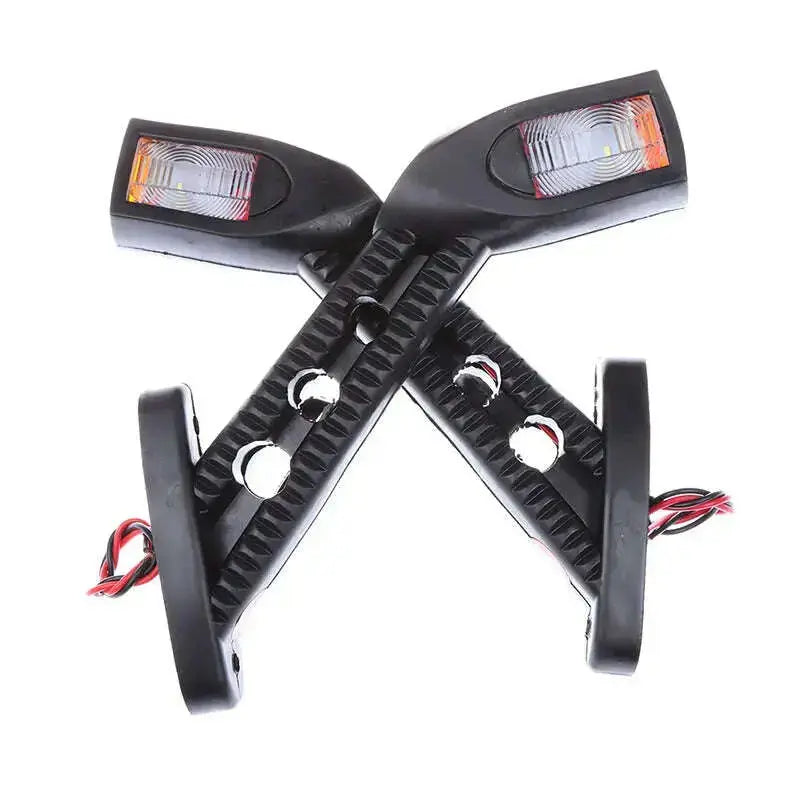 3-Color-LED-Side-Outline-Stalk-Marker-Lights-Lamp-For-Trailer-Truck-Carvan-Lamp-Rear-Front-Side-Tail-Lights-24V-Universal-GreatEagleInc-334047469