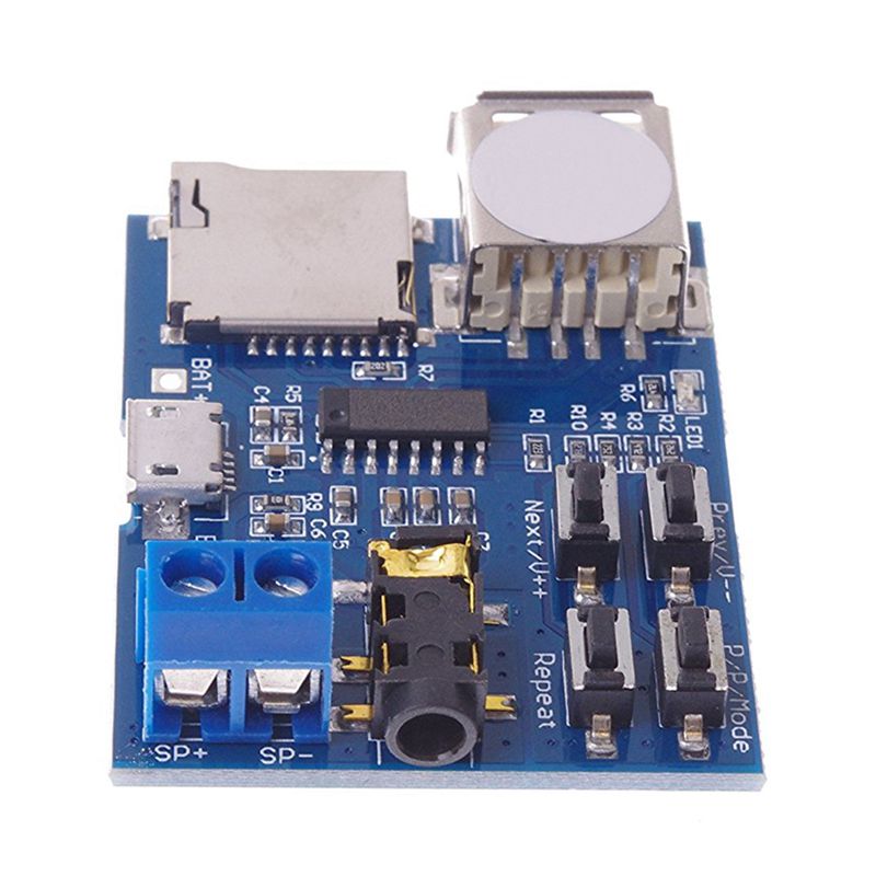 Lossless Decoders Decoding Power Amplifier Mp3 Player Audio Module Mp3 Decoder Board support TF Card USB