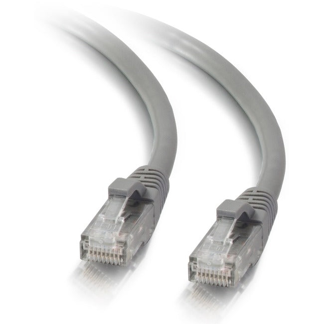 C2G 14ft Cat5e Snagless Unshielded (UTP) Network Patch Ethernet Cable-Gray Default Title