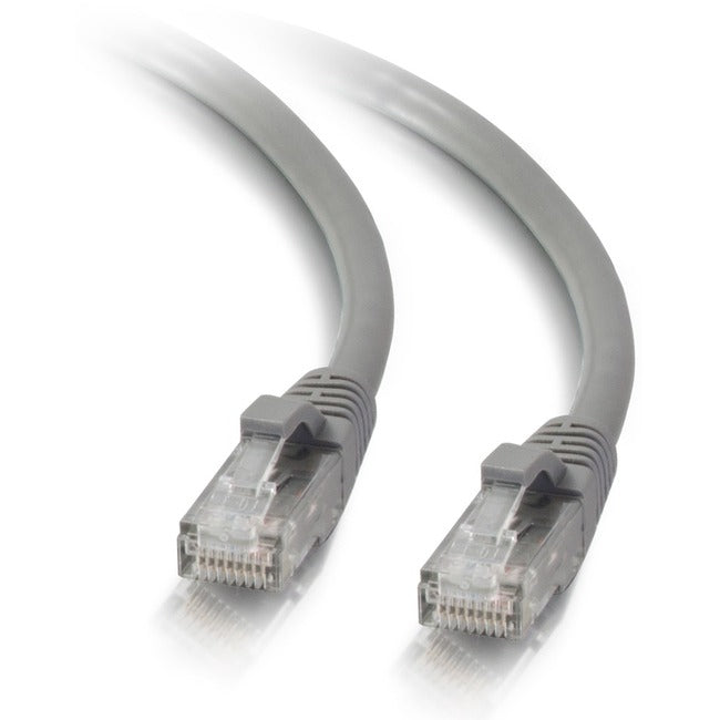 C2G 14ft Cat5e Snagless Unshielded (UTP) Network Patch Ethernet Cable-Gray