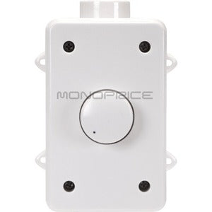 Monoprice, Inc. Speaker Volume Controller Rms - White Default Title