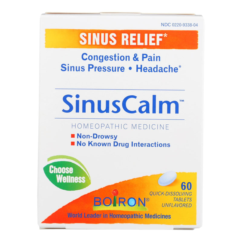 Boiron – Sinus Calm Sinus Relief – je 1 – 60 Tab