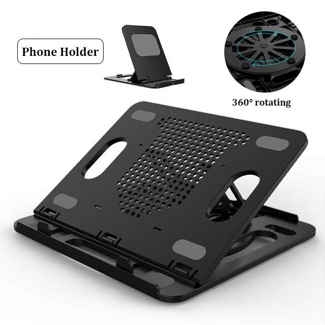 360° Rotating Laptop Stand Height Adjustable Holder For Macbook Pro Air Notebook Stand Laptop Desk Cooling Bracket Phone Stand GreatEagleInc