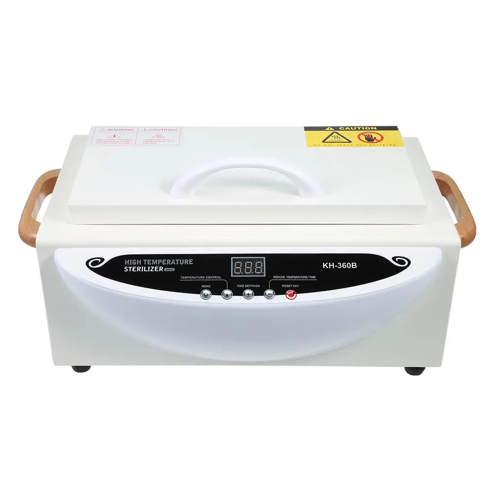 360B High Temperature Manicure Tools Disinfection Cabinet WHITE EU PLUG