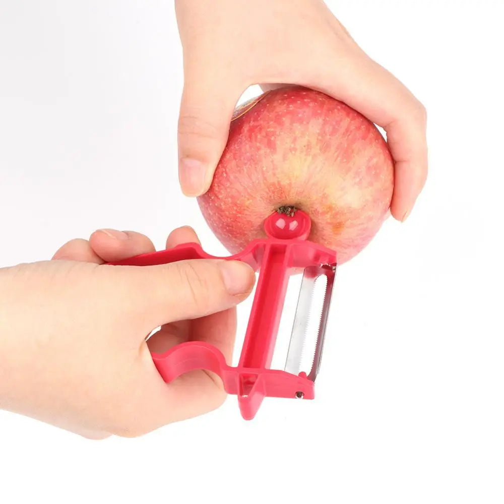 3Pcs Slicer Shredder Peeler Julienne Cutter Multi Peel Stainless Grater Kitchen Tools Magic Trio Peeler Set