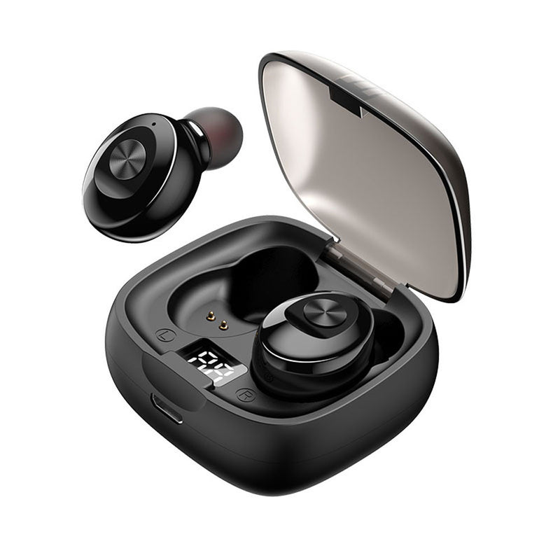 Bluetooth Earphone Wireless Sport Earpiece Mini earbuds Stereo Sound In Ear IPX5 Waterproof tws 5.0