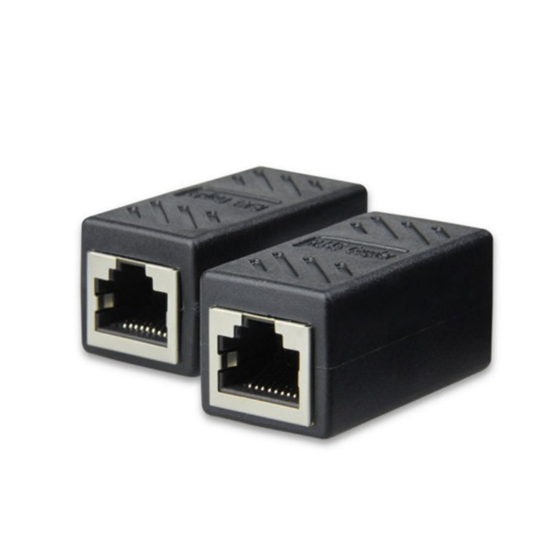 RJ45 Inline Coupler Extender Female to Female Network LAN Connector Coupler Extender RJ45 Ethernet Cable Extension Converter