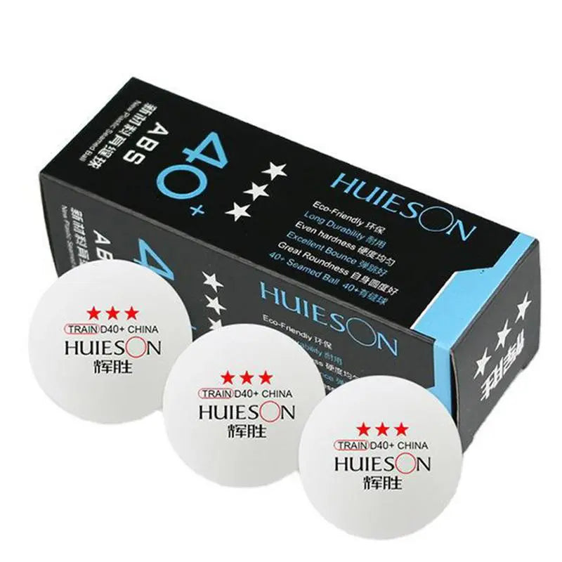 3pcs New Material 3 Star Table Tennis 40mm Table Tennis ABS Material Training Plastic Table Tennis PingPong PingPong Balls