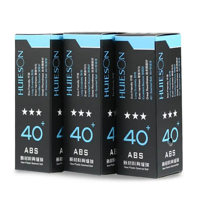 3pcs New Material 3 Star Table Tennis 40mm Table Tennis ABS Material Training Plastic Table Tennis PingPong PingPong Balls