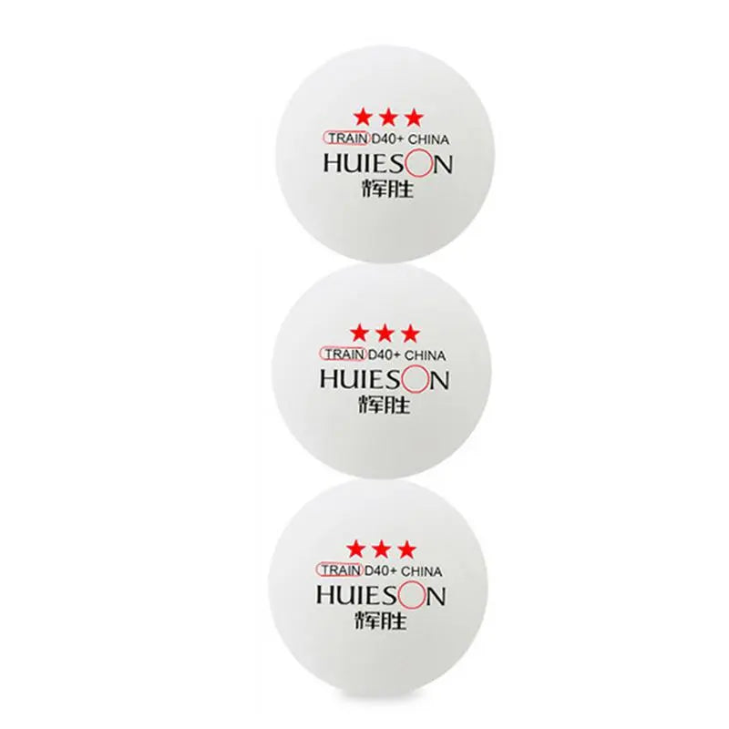 3pcs New Material 3 Star Table Tennis 40mm Table Tennis ABS Material Training Plastic Table Tennis PingPong PingPong Balls