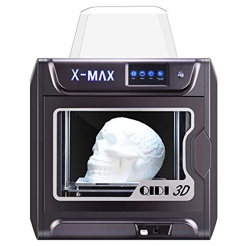 QIDI TECH Large Size Intelligent Industrial Grade 3D Printer New Model:X-max,5 Inch Touchscreen,WiFi Function,High Precision Printing with ABS,PLA,TPU,Flexible Filament,300x250x300mm R QIDI TECHNOLOGY