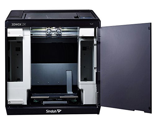 Sindoh - 3D2XQ 3DWOX 2X 3D Printer,Dual Extruder, Wi-Fi Connected, HEPA filter, Flexible Metal Bed Plate (Heated) Sindoh