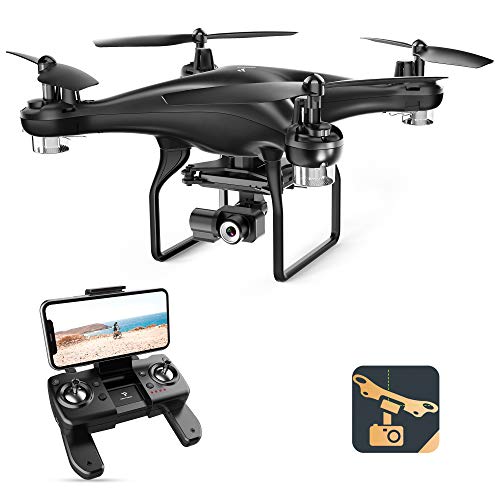 SNAPTAIN SP600N GPS Drones with Camera for Adults w/2-Axis Gimbal and 2K HD Camera, Drone for Beginners with Smart Return to Home, 5G WiFi FPV, Follow Me, Circle Fly, Tap Fly, and Gesture Mode
