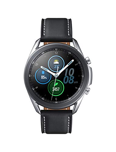 Samsung Galaxy Watch 3 (41mm, GPS, Bluetooth) Smart Watch with Advanced Health monitoring, Fitness Tracking , and Long lasting Battery - Mystic Silver (US Version) Samsung Electronics