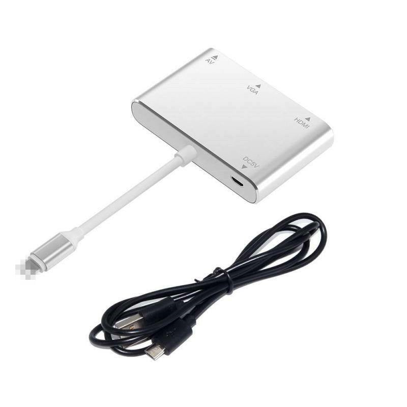 HDTV OTG Kabel Für iPhone Zu HDMI-kompatibel VGA AV Audio Video Adapter Für iPhone X/XS/8P/8/7P Für iPad Air/Mini/iPod