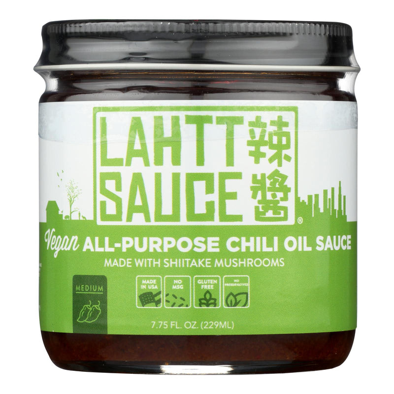 Lahtt Sauce Co – Sauce Chiliöl Vegan – Karton mit 6 – 7,75 Unzen
