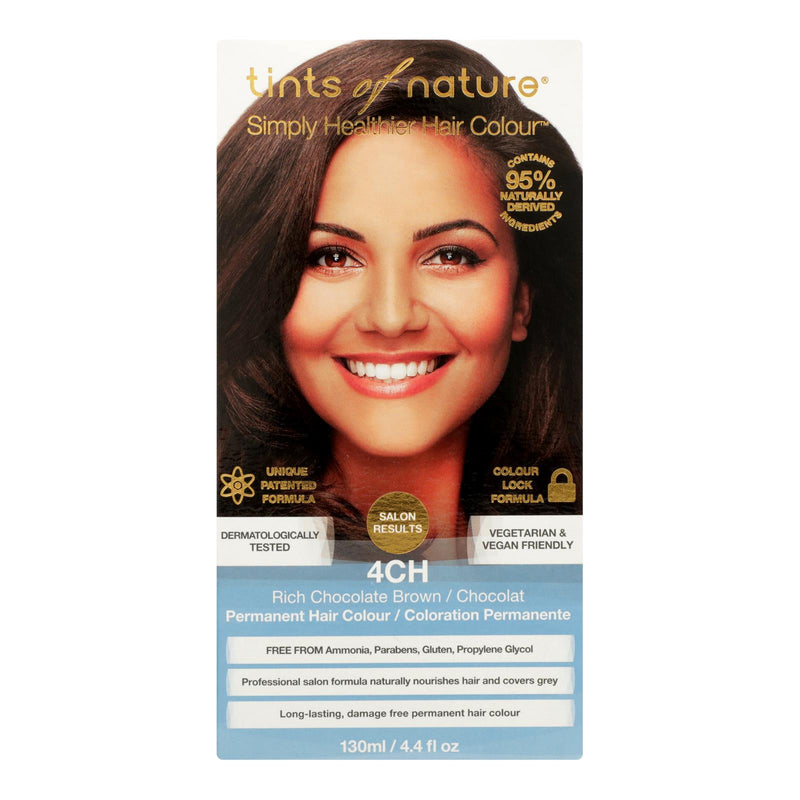Tints Of Nature 4ch Rich Chocolate Brown Haarfarbe – je 1 – 4,4 Fz