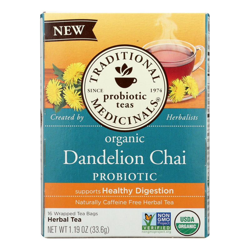 Traditionelle Arzneimittel – Probtc Tea Dandeln Ch – Karton mit 6 – 16 Beuteln