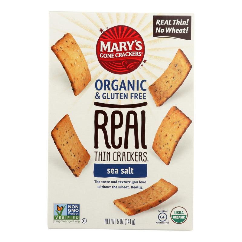 Mary's Gone Crackers Echt dünne Cracker – Karton mit 6–5 Unzen