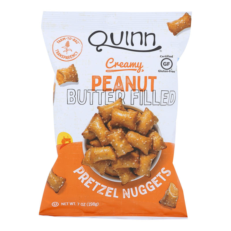 Quinn Popcorn - Brezeln-Erdnussbutter-Nuggets - Karton mit 8 - 7 Unzen