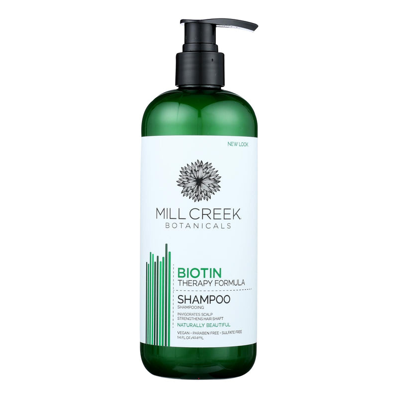 Mill Creek Botanicals Biotin Shampoo – 1 Stück – 14 Fz