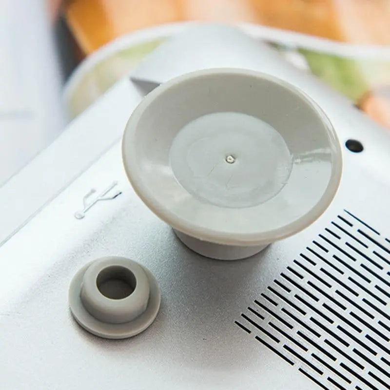 4Pcs Laptop Notebook Heat Reduction Pad Cooling Feet Cooler Stand Pad Leg Suction 4 Stand Feet Cup Default Title