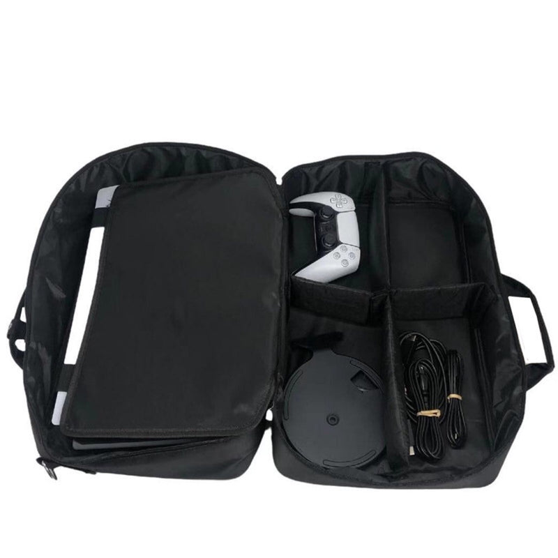 For PS5 Game Console Bag Canvas Protective Storage Bag For PlayStation 5 Console Shoulder Carrying Case