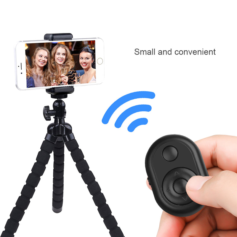 Mini Wireless Bluetooth Remote Shutter Controller Button Self-Timer Camera Stick Shutter Release Phone Selfie Stick For Phone