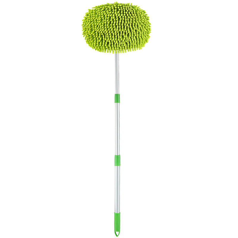 Upgrade Three section telescopic car washing mop Super absorbent Car Cleaning Car brushes Mop Window Wash Tool Dust Wax Mop Soft