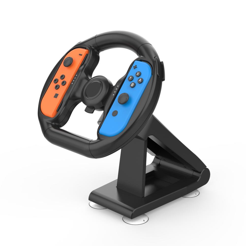 Game Steering Racing Handle Steer Wheel Holder for Nintend Switch NS Joy-Con Controller Gamepad Hand Grip Stand Support