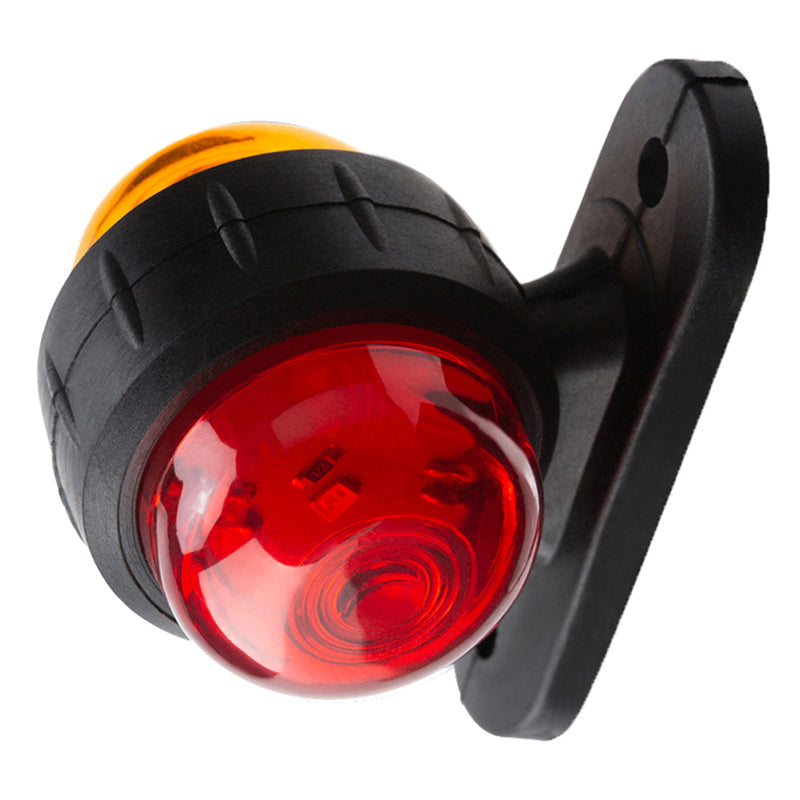 Car Truck Trailer LED Side Marker Light Red YellowTurn Signal Clearance Light Indicator Lamp For Lorry Caravans 12-24V