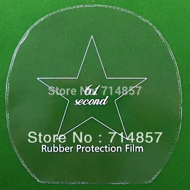 4x 61second Table Tennis Rubber Protection Film