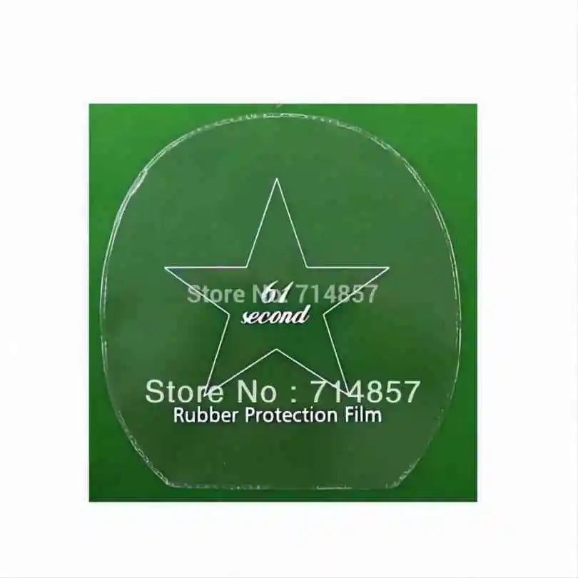 4x 61second Table Tennis Rubber Protection Film Default Title