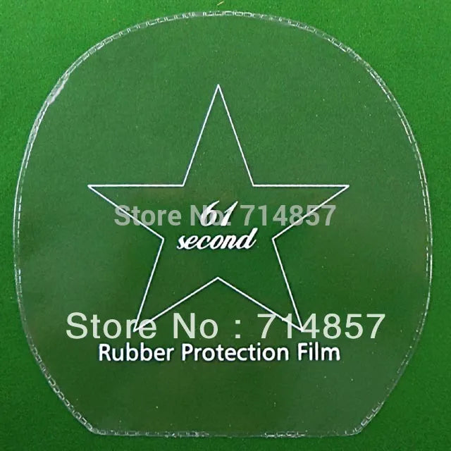 4x 61second Table Tennis Rubber Protection Film
